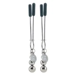 Fifty Shades Of Grey - Tepelklemmen The Pinch - Zwart/Zilver