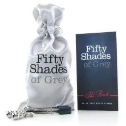 Fifty Shades Of Grey - Tepelklemmen The Pinch - Zwart/Zilver -Cadeautips Verkoop 1625139127.05305900000 5