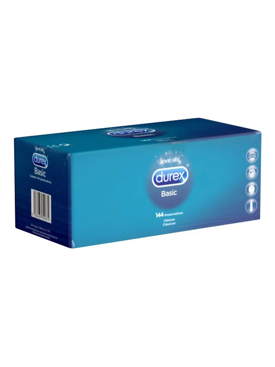 Durex Natural Slim Fit Condooms - 144 Stuks 3 Durex Natural Slim Fit Condooms - 144 Stuks