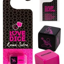 Tease Please Liefdes Dobbelstenen En Deurhanger Kama Sutra