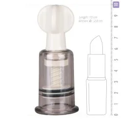 Easytoys Fetish Collection Tepelzuigers 2 Stuks - Klein -Cadeautips Verkoop 1625141825.ET044CLR 4