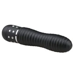 Easytoys Mini Vibe Collection Zwarte Geribbelde Vibrator Met Diamantjes -Cadeautips Verkoop 1625142059.ET086BLK 3