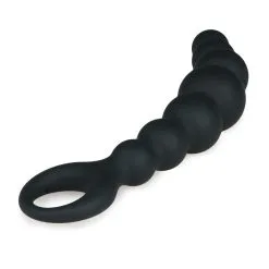 Anal Collection Zwarte Anale Plug Met Kralen -Cadeautips Verkoop 1625142076.ET092BLK 4