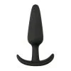 Anal Collection Zwarte Kleine Buttplug Met Handvat -Cadeautips Verkoop 1625142096.ET110BLK S