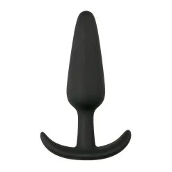 Anal Collection Zwarte Kleine Buttplug Met Handvat