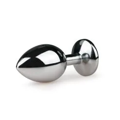 Anal Collection Zilveren Ronde Buttplug Met Diamant -Cadeautips Verkoop 1625142346.ET125CLR 3