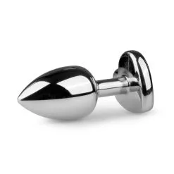 Anal Collection Zilveren Buttplug Met Kristallen Hart -Cadeautips Verkoop 1625142351.ET127CLR 3