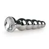 Anal Collection Zilveren Dunne Buttplug Met Kristal -Cadeautips Verkoop 1625142364.ET150CLR