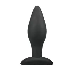 Anal Collection Medium Zwarte Siliconen Buttplug