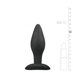 Anal Collection Medium Zwarte Siliconen Buttplug -Cadeautips Verkoop 1625142715.ET198BLK 5