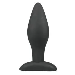 Anal Collection Grote Zwarte Siliconen Buttplug