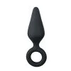 Anal Collection Zwarte Medium Buttplug Met Trekring -Cadeautips Verkoop 1625142734.ET215BLK