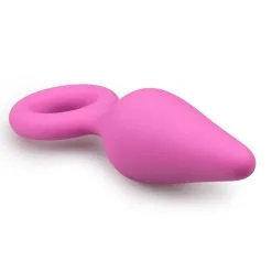 Anal Collection Roze Buttplug Met Trekring - Medium -Cadeautips Verkoop 1625142736.ET215PNK 3