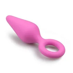 Anal Collection Roze Buttplug Met Trekring - Medium -Cadeautips Verkoop 1625142737.ET215PNK 4