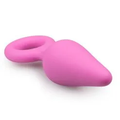 Anal Collection Roze Buttplug Met Trekring - Large -Cadeautips Verkoop 1625142740.ET216PNK 3