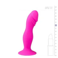 Anal Collection Siliconen Dildo Met Zuignap - 13.5 Cm -Cadeautips Verkoop 1625142746.ET180PNK 4