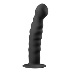 Anal Collection Siliconen Dildo Met Zuignap - Zwart