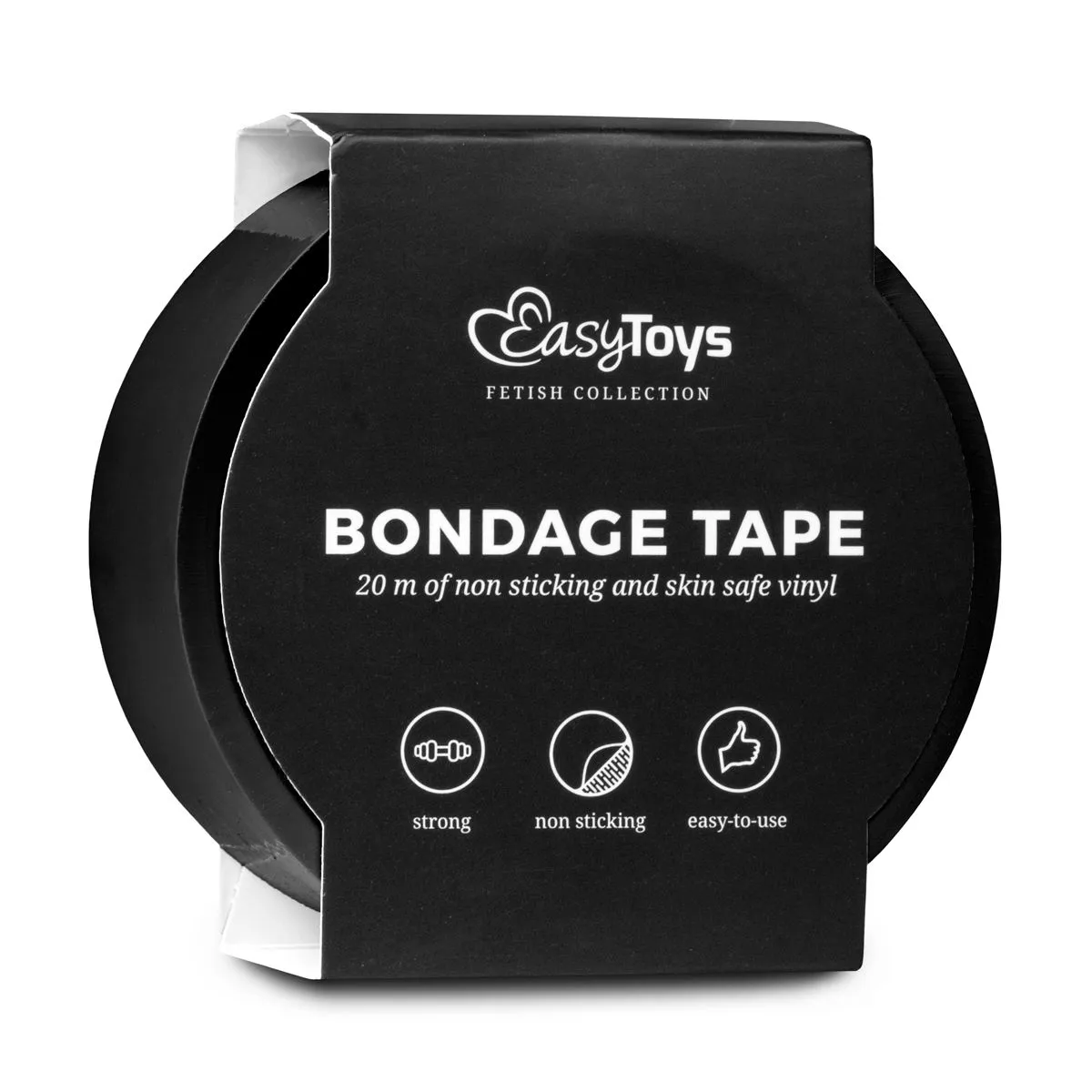 Easytoys Fetish Collection Zwarte Bondagetape 4 Easytoys Fetish Collection Zwarte Bondagetape - Afbeelding 2