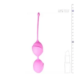 EasyToys - Geisha Collection Roze Dubbele Vaginaballetjes -Cadeautips Verkoop 1625142918.ET208PNK 4
