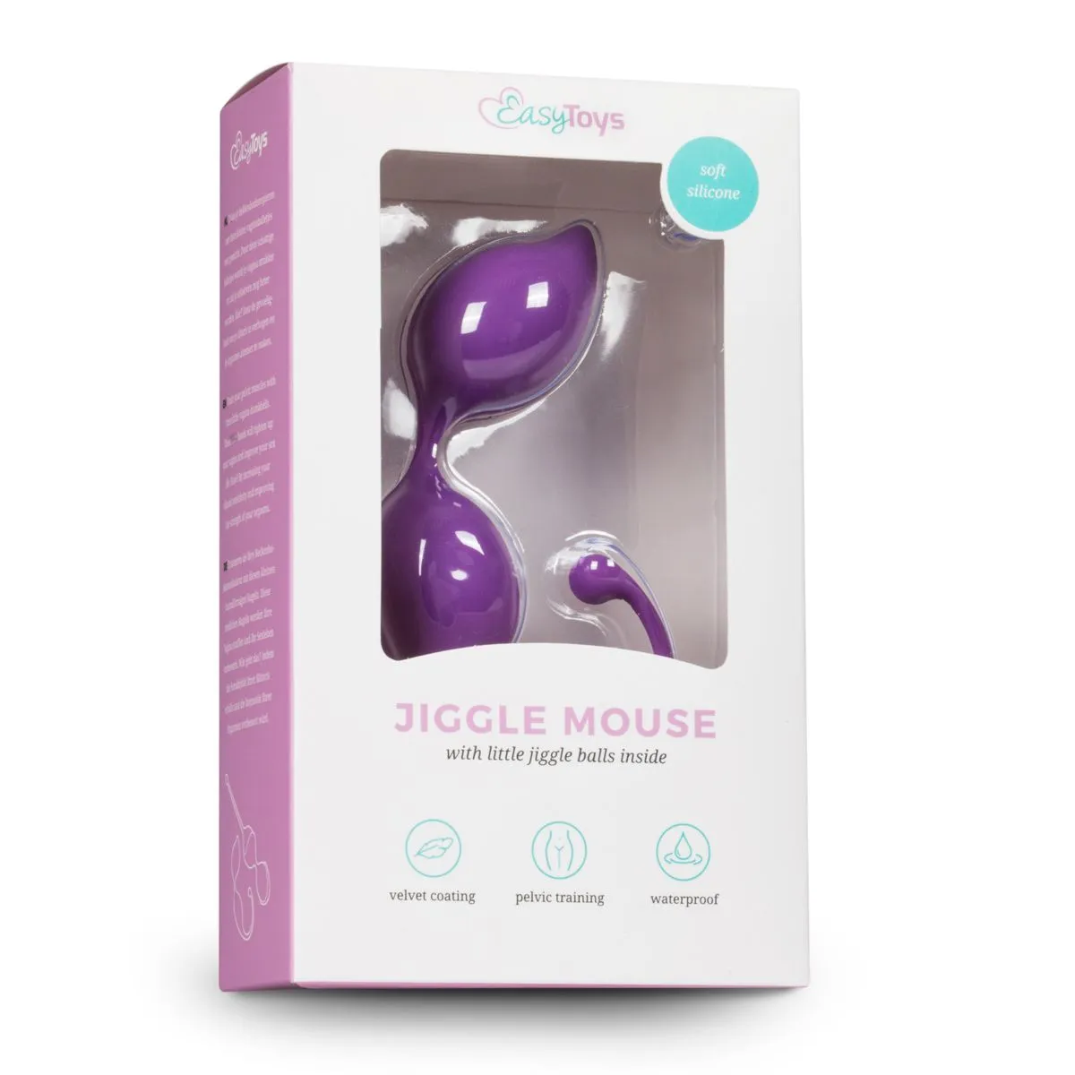 EasyToys - Geisha Collection Paarse Ronde Kegel Balletjes 4 EasyToys - Geisha Collection Paarse Ronde Kegel Balletjes - Afbeelding 2