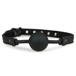 Easytoys Fetish Collection Ball Gag Met Siliconen Bal -Cadeautips Verkoop 1625143002.ET274BLK 3