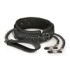 Easytoys Fetish Collection Kunstleren Halsband Met Tepelklemmen -Cadeautips Verkoop 1625143015.ET280BLK