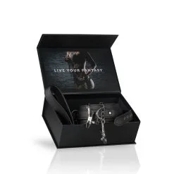 Easytoys Fetish Collection Kunstleren Halsband Met Tepelklemmen -Cadeautips Verkoop 1625143017.ET280BLK 8