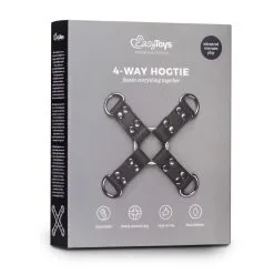 Easytoys Fetish Collection Zwarte Leren Hogtie -Cadeautips Verkoop 1625143023.ET282BLK 4