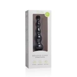 Anal Collection Beaded Cone Anaal Dildo -Cadeautips Verkoop 1625143316.ET351BLK 5