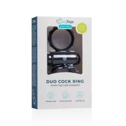 Easytoys Men Only Duo Cockring - Zwart -Cadeautips Verkoop 1625143318.ET355BLK 5