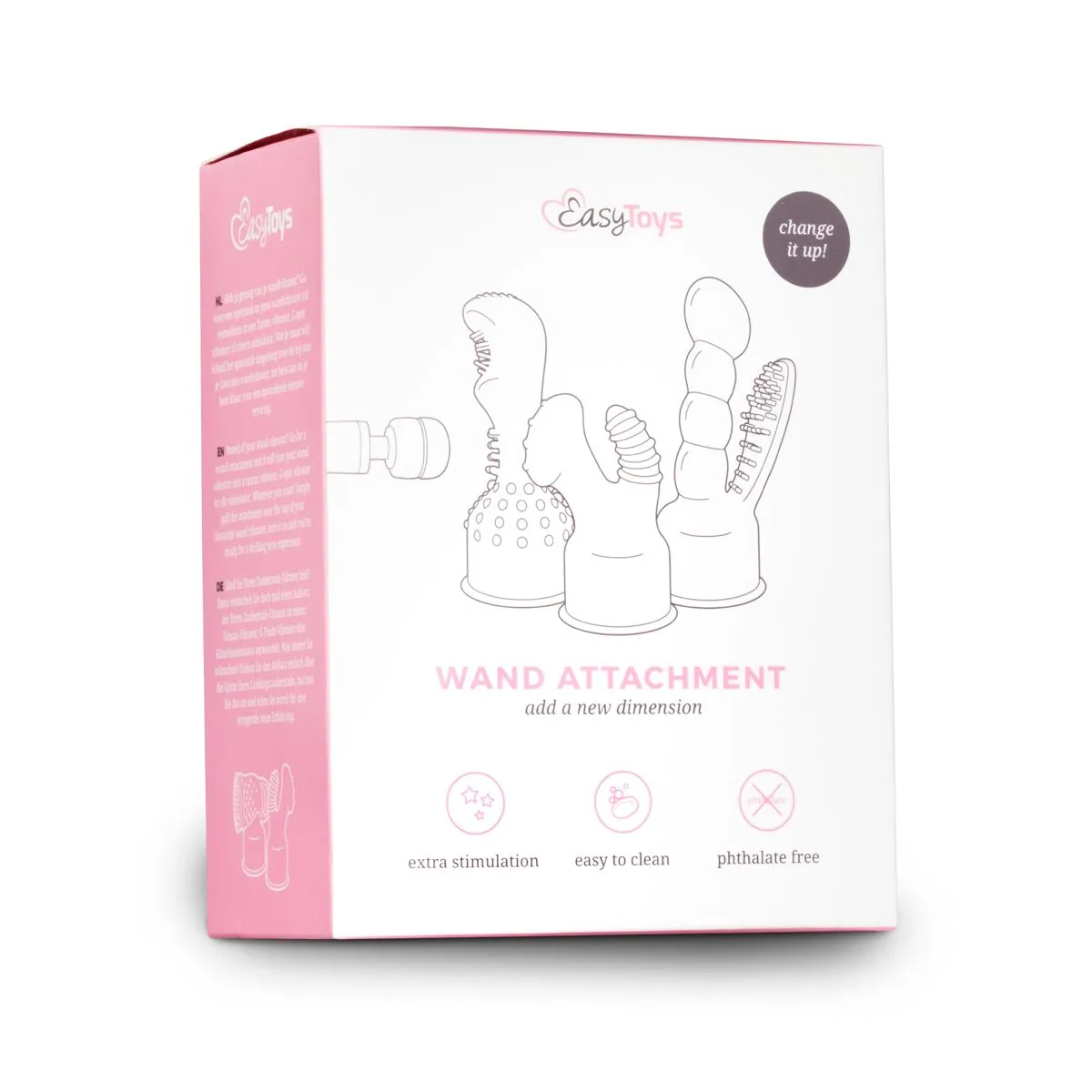 EasyToys - Wand Collection EasyToys Wand Collection – Opzetstuk Met Masturbator - Zwart 4 EasyToys - Wand Collection EasyToys Wand Collection – Opzetstuk Met Masturbator - Zwart - Afbeelding 2