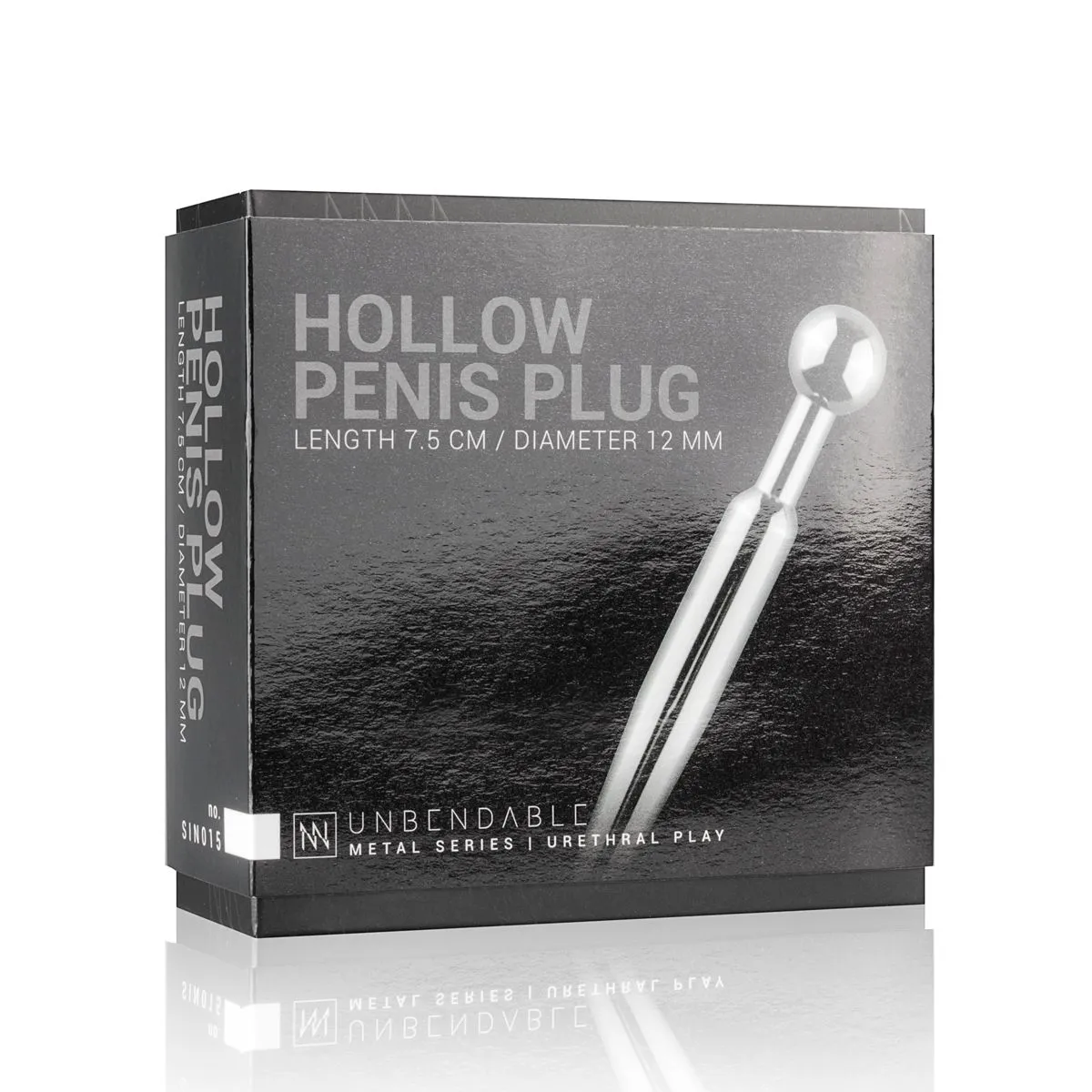 Sinner Gear Unbendable Sinner - Korte Holle Penis Plug 7 Sinner Gear Unbendable Sinner - Korte Holle Penis Plug - Afbeelding 5