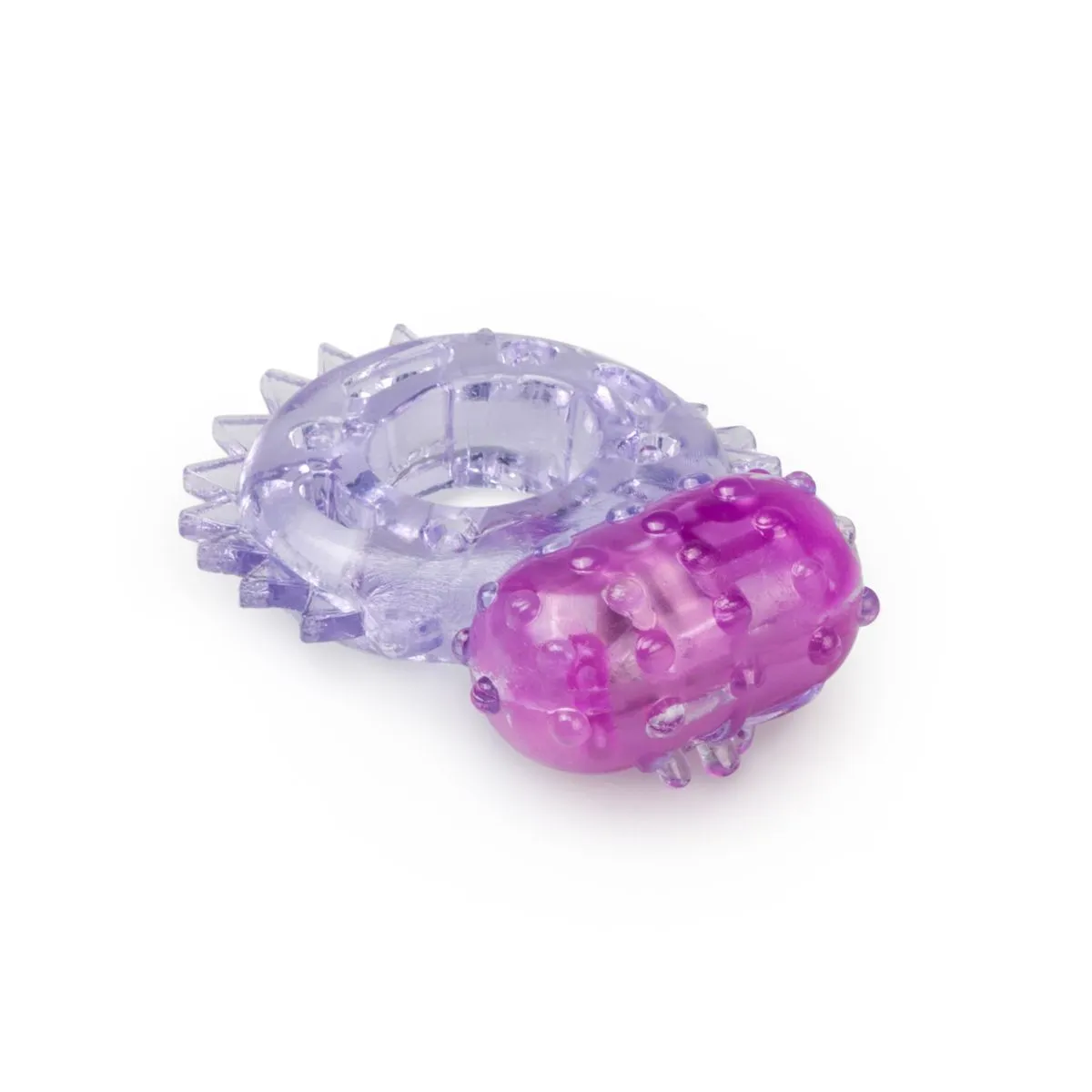 EasyToys Online Only Vibrerende Cockring Met Clitorisstimulator - Paars 4 EasyToys Online Only Vibrerende Cockring Met Clitorisstimulator - Paars - Afbeelding 2