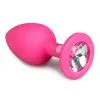 Anal Collection Diamond Plug Klein - Roze -Cadeautips Verkoop 1625144405.ET463PNK