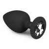 Anal Collection Diamond Plug Groot - Zwart -Cadeautips Verkoop 1625144412.ET465BLK