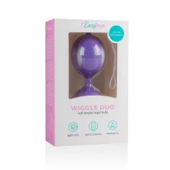 EasyToys - Geisha Collection Wiggle Duo Vaginaballetjes - Paars/Wit -Cadeautips Verkoop 1625144416.ET468PUR 4