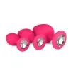 Anal Collection Siliconen Buttplug Met Diamant - Roze 1 Anal Collection Siliconen Buttplug Met Diamant - Roze -Cadeautips Verkoop 1625145389.ET603PNK