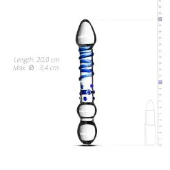 Gildo Glazen Dubbele Dildo No. 21 -Cadeautips Verkoop 1625145613.GIL525BLU 4