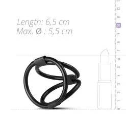 EasyToys Online Only Driedelige Cock- En Balring -Cadeautips Verkoop 1625145653.ET550BLK 3