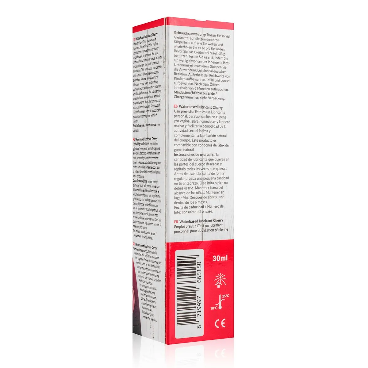 EasyGlide Cherry Waterbasis Glijmiddel - 30ml 8 EasyGlide Cherry Waterbasis Glijmiddel - 30ml - Afbeelding 6