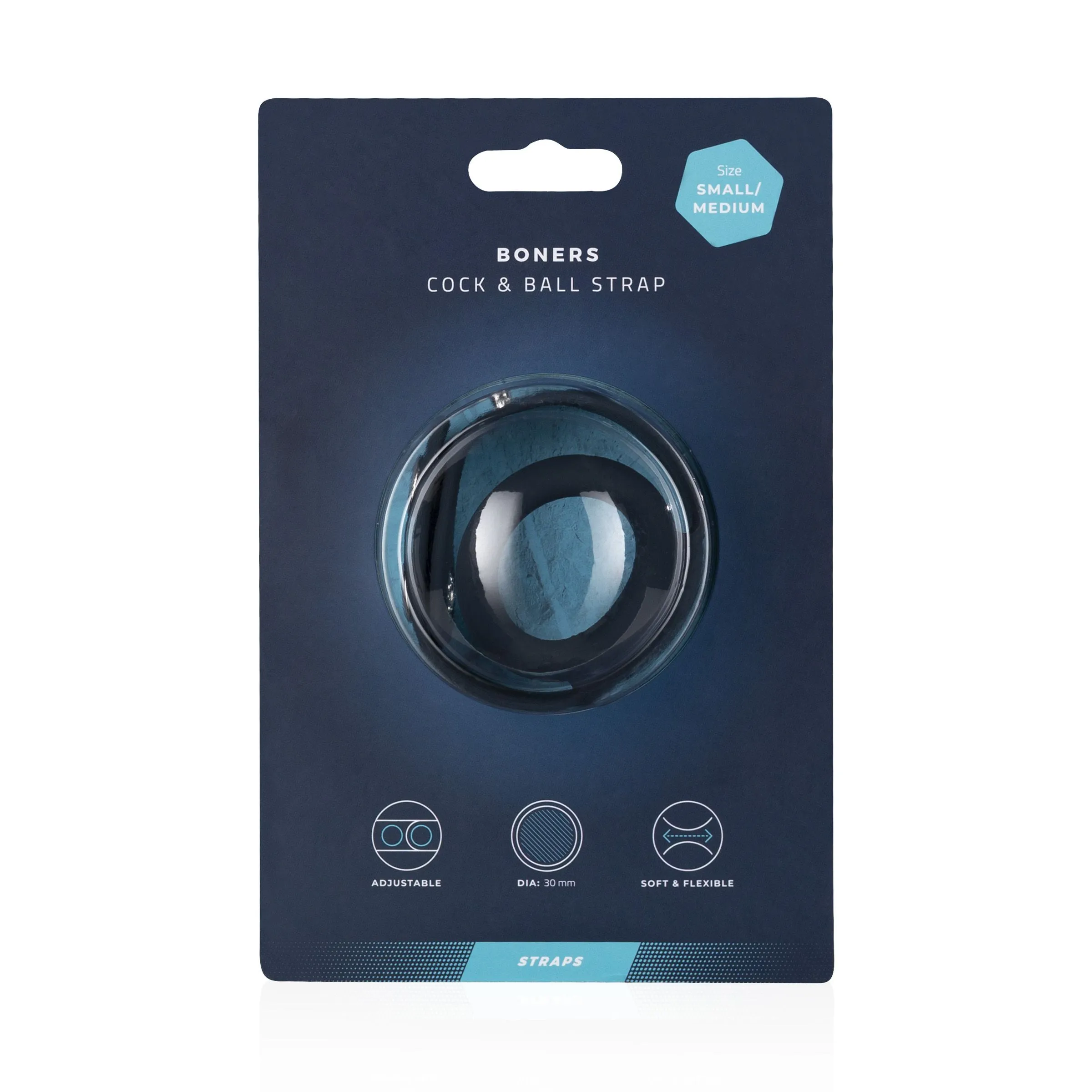 Boners Cock & Ball Strap - S/M 8 Boners Cock & Ball Strap - S/M - Afbeelding 6