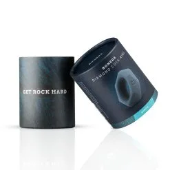 Boners Cockring Met Diamant Design - Grijs -Cadeautips Verkoop 1625146048.BON006 3