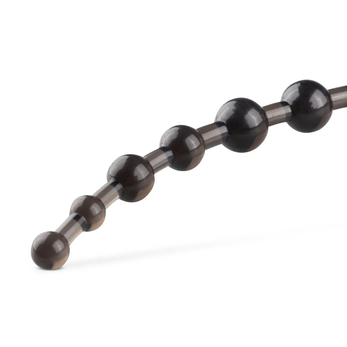 EasyToys Online Only Zwarte Anaalketting Met Ring 4 EasyToys Online Only Zwarte Anaalketting Met Ring - Afbeelding 2