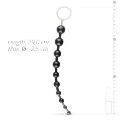 EasyToys Online Only Zwarte Anaalketting Met Ring 9 EasyToys Online Only Zwarte Anaalketting Met Ring -Cadeautips Verkoop 1625146310.ET668BLK 4