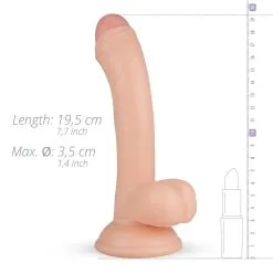 Real Fantasy Vince Realistische Dildo Met Balzak - 13.5 Cm -Cadeautips Verkoop 1625146583.RF006SKN 5