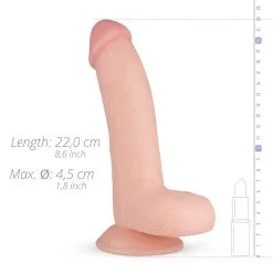 Real Fantasy Cliff Realistische Dildo Met Balzak - 16 Cm -Cadeautips Verkoop 1625146589.RF009SKN 5