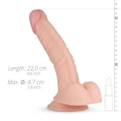 Real Fantasy Derek Realistische Dildo Met Balzak -18 Cm -Cadeautips Verkoop 1625146592.RF010SKN 5