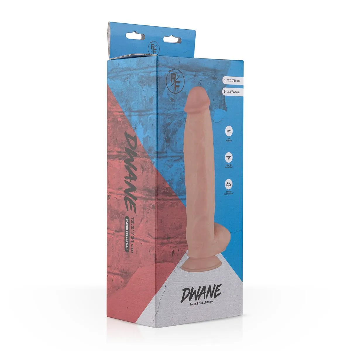 Real Fantasy Dwayne Realistische Dildo Met Balzak - 24 Cm 8 Real Fantasy Dwayne Realistische Dildo Met Balzak - 24 Cm - Afbeelding 6