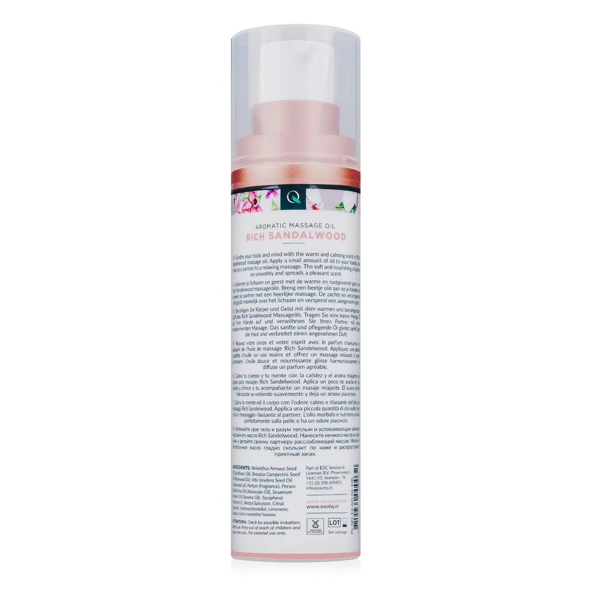 Exotiq Massageolie Rich Sandalwood - 100 Ml 7 Exotiq Massageolie Rich Sandalwood - 100 Ml - Afbeelding 5
