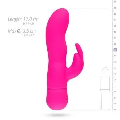 Easytoys Vibe Collection Mad Rabbit Vibrator - Roze -Cadeautips Verkoop 1625148416.ET794PNK 9